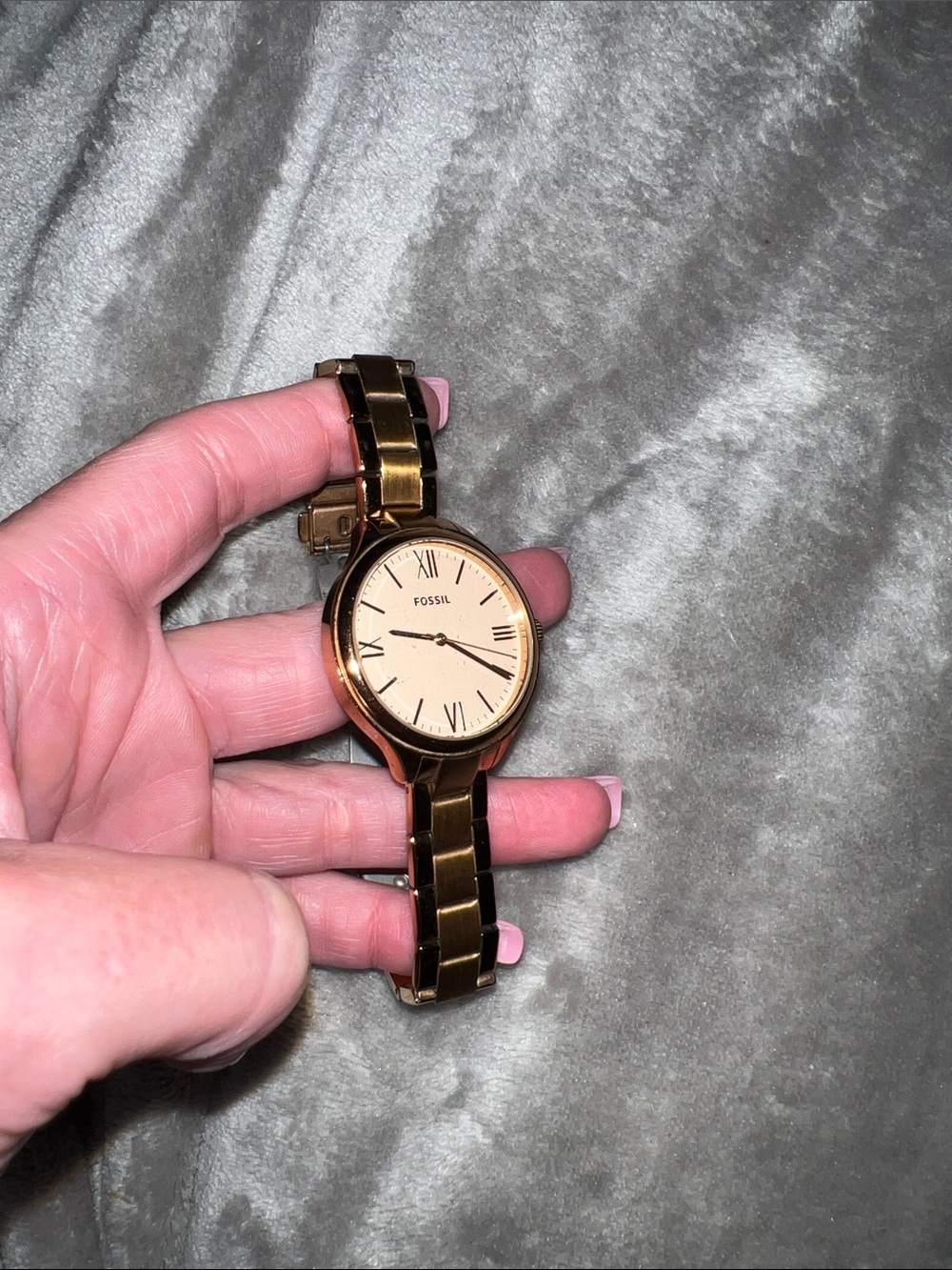 Fossil Rose Gold Watch with Blush Dial - Picture 4 of 4